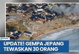 Gempa Di Jepang Hari Ini Jam Berapa